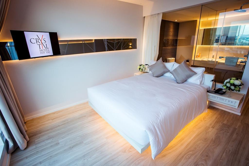 Crystal Hotel Hat Yai Chambre photo