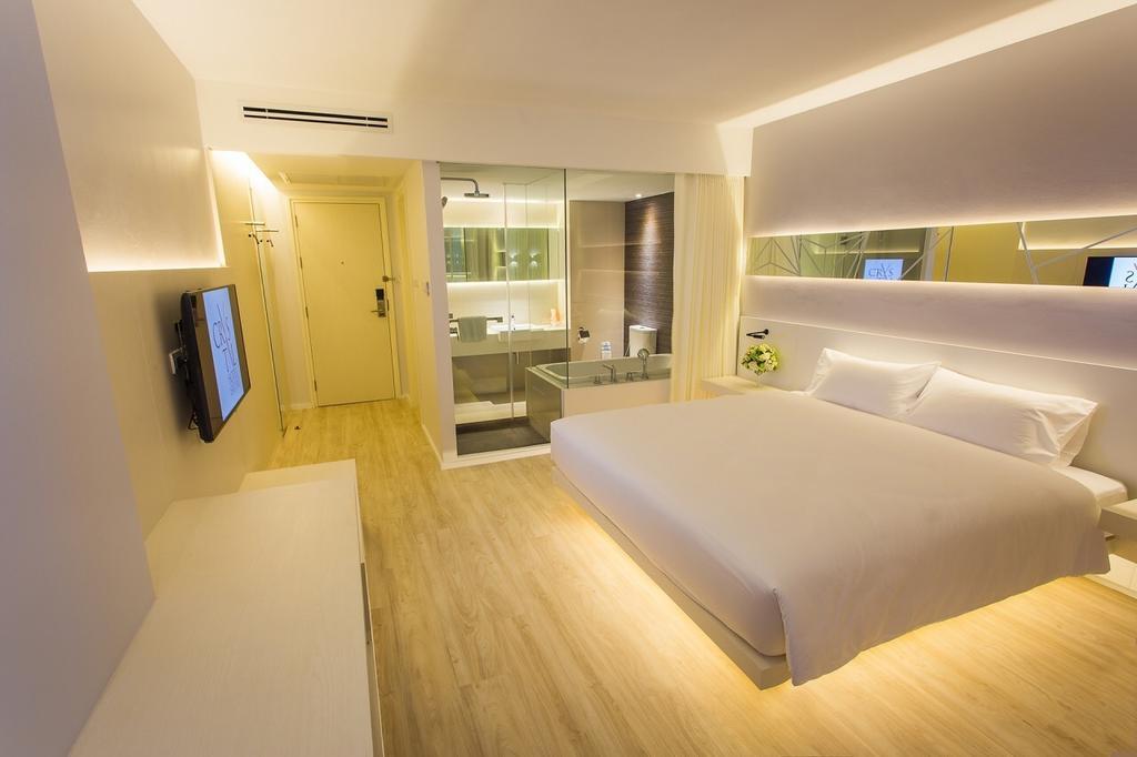 Crystal Hotel Hat Yai Chambre photo